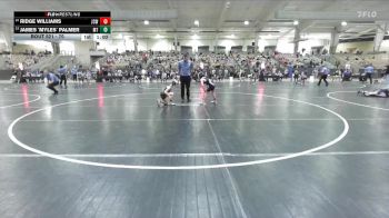 70 lbs Cons. Round 1 - Ridge Williams, Junior Cyclones Wrestling vs James `Myles` Palmer, McMinn Tribe