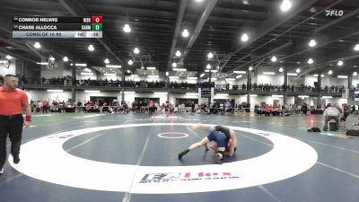 132 lbs Consi Of 16 #2 - Connor Helwig, Niskayuna vs Chase Allocca, Carmel