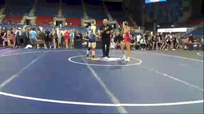 127 lbs Round Of 64 - Elizabeth Riggs, Missouri vs Holland Wieber, Idaho