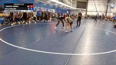 207 lbs 3rd Place Match - Martha Hinneh, Southeast CC vs Tayla Phillips, Eureka