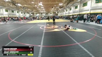 75 lbs Round 3 - Grady Greenhaw, Watford City Wolves vs Mason Dresser, Windy City Wrestlers