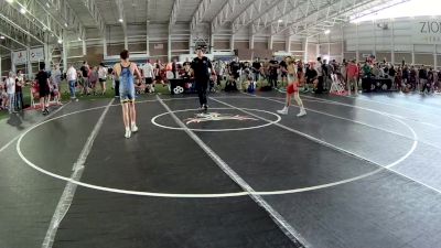 96 lbs Quarters - Cameron Bartlow, USA Gold Wrestling Club vs Ryan Nored, California