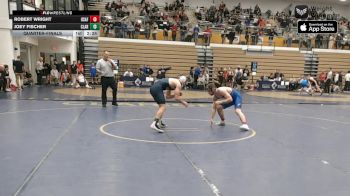 133 lbs Quarterfinal - Robert Wright, Air Force vs Joey Fischer, Clarion