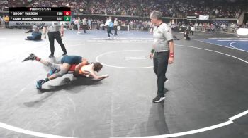 D 1 120 lbs Quarterfinal - Zane Blanchard, Southside vs Brody Wilson, Terrebonne