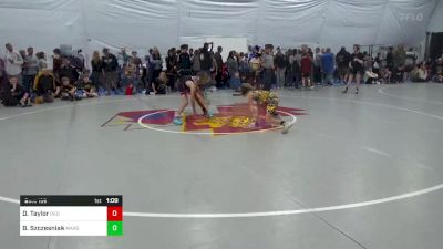 85 lbs Quarterfinal - Desmond Taylor, Red Lion vs Beckett Szczesniak, Mars