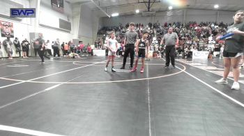 75 lbs Semifinal - Joseph Kidwell, Raw Wrestling Club vs Spencer Madewell, Collinsville Cardinal Youth Wrestling