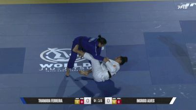 Ingridd Alves vs Thamara Ferreira 2025 World Jiu-Jitsu IBJJF Championship