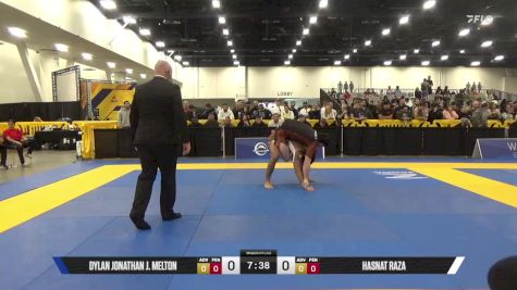Hasnat Raza vs Dylan Jonathan J. Melton 2025 World IBJJF Jiu-Jitsu No-Gi Championship
