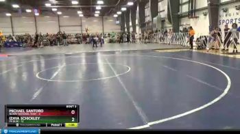 80 lbs Round 1 (6 Team) - Izaya Schickley, PA Blue vs Michael Santoro, NCWAY National Team