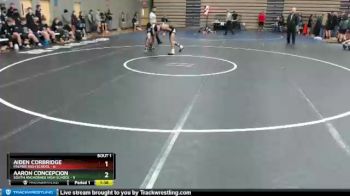 135 lbs Round 1: 4:30pm Fri. - Aaron Concepcion, South Anchorage High School vs Aiden Corbridge, Palmer High School