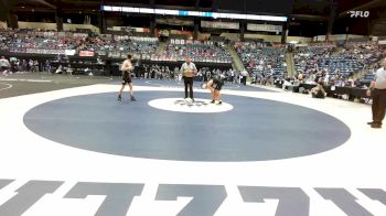 113 lbs Semifinal - Oscar Gauna, Goddard HS vs Caden Magdefrau, Overland Park-Blue Valley Southwest HS