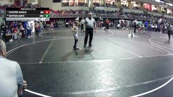 62 lbs Champ. Round 2 - Cooper Sadlo, Amherst Wrestling Club vs Sutton Jarvi, Jr. Viking Wrestling Club