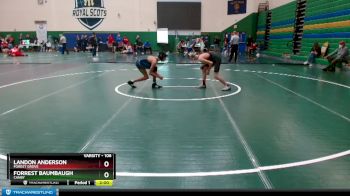 106 lbs Quarterfinal - Forrest Baumbaugh, Canby vs Landon Anderson, Forest Grove