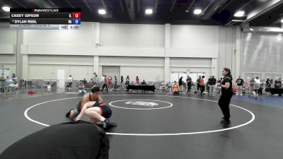 190 lbs Champ. Round 2 - Casey Gipson, IL vs Dylan Reel, GA