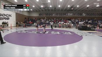 165 lbs 3rd Place Match - Treysen Parker, Douglas vs Tyrell Weber, Wheatland