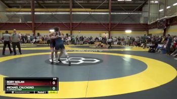 215 lbs Cons. Round 3 - Rory Nolan, Wadsworth vs Michael Calcagno, IC Catholic Prep