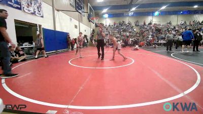 76-80 lbs Consi Of 8 #2 - Kruze Meade, Bartlesville Wrestling Club vs Michael Robison, Skiatook Youth Wrestling