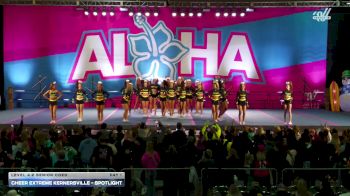 Cheer Extreme Kernersville - Spotlight [2025 L4.2 Senior Coed Day 1] 2025 Aloha Gatlinburg Showdown