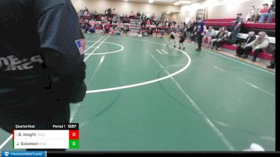 49 lbs Quarterfinal - Brayden Knight, Lake Stevens Wrestling Club vs Jack Solomon, Port Angeles Wrestling Club