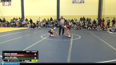 65 lbs Champ. Round 3 - Jack Oellien, St. Francis Gladiators vs Bryce Heimer, Immortal Athletics Wrestling C