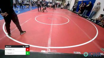 83 lbs Rr Rnd 3 - Benjamin Fisher, Salina Wrestling Club vs Cooper Couch, Grove Takedown Club