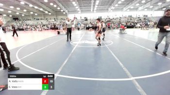 105 lbs Quarterfinal - Anthony Valls, Mat Assassins vs Ej Vass, Team 922