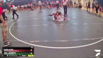 50 lbs Semis & 1st Wrestleback (8 Team) - Luke Autin, Backyard Brawlers Red vs Nick Johnson, The Untouchables