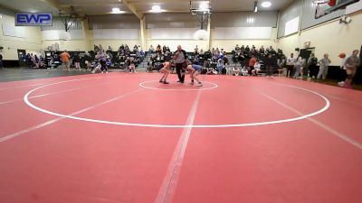 120 lbs Rr Rnd 5 - Emma Bos, Heritage HS vs Adriana Laramie, Little Axe Womens Wrestling