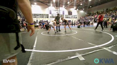 115 lbs Rr Rnd 2 - Raelynn Edwards, Bristow Elementary Wrestling Club vs Channing Hudson, Sperry Wrestling Club