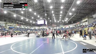 126 lbs Consi Of 8 #1 - Aramis Rivera, Team Montana vs Brett Larson, 308 Wr Ac