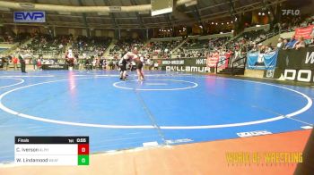 Final - Conner Iverson, Alpha Elite, Mi vs Whitton Lindamood, Weatherford Youth Wrestling