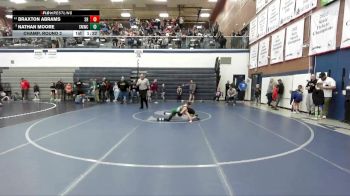 59 lbs Champ. Round 2 - Nathan Moore, St. Maries Wrestling Club vs Braxton Abrams, Shootbox Rigby