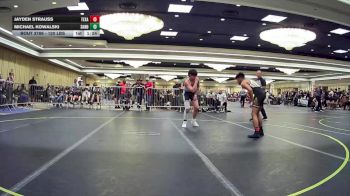 120 lbs Round Of 64 - Jayden Strauss, Texas vs Michael Kowalski, Sanderson Wr Ac