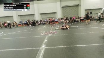 65 lbs Cons. Round 2 - James Shaw, Larue County Wrestling Club vs Jayden Overton, Tough House Wrestling Club