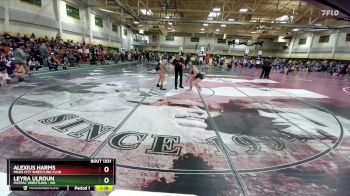 130 lbs Champ. Round 2 - Leyra Ulroun, MATPAC Wrestling - ND vs Alexius Harms, Miles City Wrestling Club