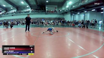 67-69 lbs Round 1 - Julius Varns, Missouri vs Jack Seago, Open Mats Wrestling Club