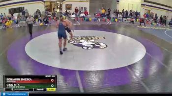 197 lbs Quarterfinal - Gino Sita, Alderson Broaddus vs Benjamin Smieska, Davenport