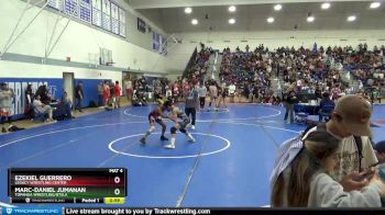 106 lbs Quarterfinal - Ezekiel Guerrero, Legacy Wrestling Center vs Marc-Daniel Jumanan, Topanga Wrestling/BTSLA