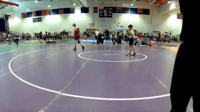 117 lbs Round 2 - Mateus Erazo, Powhatan Youth Wrestling Club vs Jimmy Johnson, South Augusta Wrestling