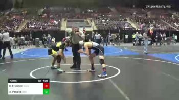 138 lbs Quarterfinal - Colton Erickson, Sanderson Wrestling Academy vs Alec Peralta, Temecula Valley