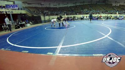 80 lbs Quarterfinal - Jaxon Roller, Raw Wrestling Club vs Deacon Valencia, Mustang Bronco Wrestling Club