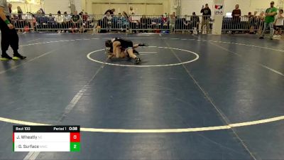 70 lbs Round 1 - Graham Surface, Wolverine Wrestling Club vs John Wheatly, North Carolina