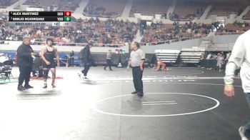 177-D4 Cons. Semi - Alex Martinez, St. Augustine Catholic High School vs Emilio Bojorquez, Yuma Catholic High School
