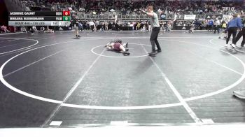 118 lbs Quarterfinal - Jasmine Gaunt, Roughnecks WC vs Breana Buenemann, Palmyra Youth WC
