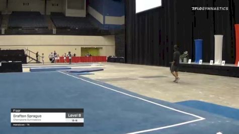 Grafton Sprague - Floor, Champions Gymnastics - 2021 USA Gymnastics Development Program National Championships