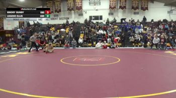 157 lbs Cons. Round 3 - Emory Gunby, Bishop McCort vs Legend Ellis, Coweta