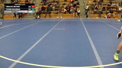 120 lbs Round 4 - Deacon Meyers, West Salem Bangor vs Ryder Bachman, Viking Wrestling Club