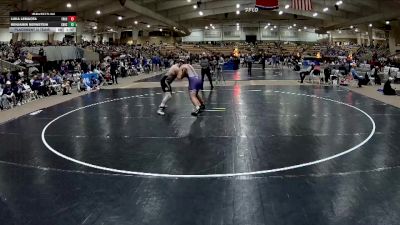 215 lbs Placement (4 Team) - Benjamin Bernstein, Christian Brothers High School vs Luka Lemaota, Father Ryan High School