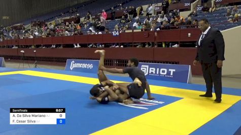 Alehander Da Silva Mariano vs Felipe Cesar Silva 2024 Pan IBJJF Jiu-Jitsu No-Gi Championship