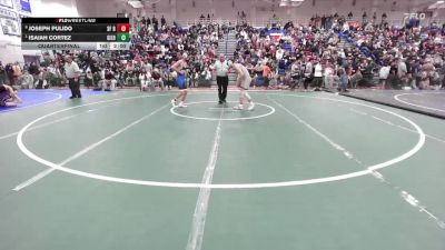 Boys 126 lbs Quarterfinal - Isaiah Cortez, Gilroy Boys vs Joseph Pulido, Saint Francis Boys